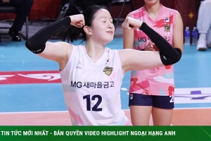 Hot girl bóng chuyền Hàn Quốc muốn